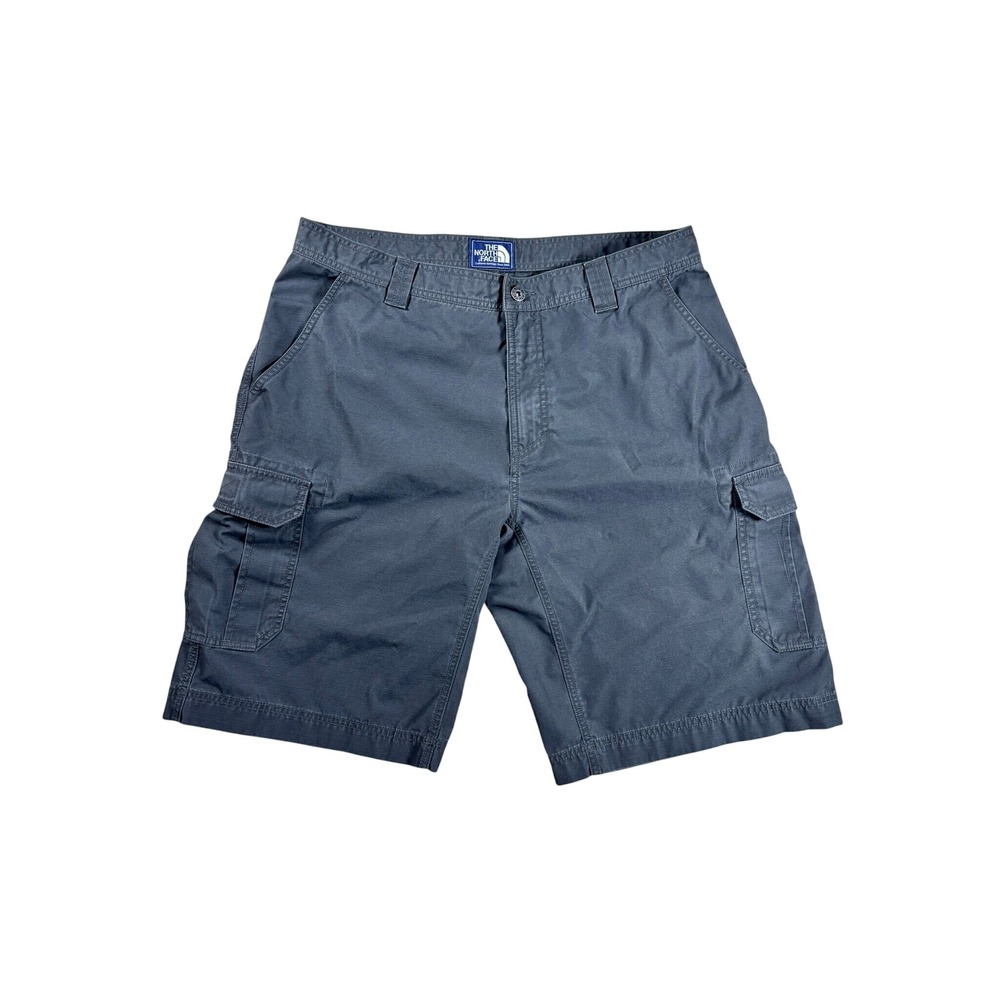 The North Face Mens Gray Ripstop Cargo Shorts Size 40 Regular Hiking Outdoor